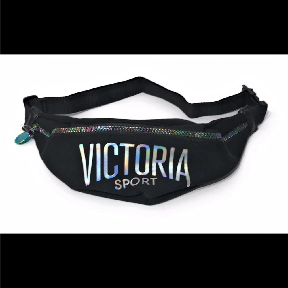 Victoria's Secret Sport Black Waist Bag NWOT